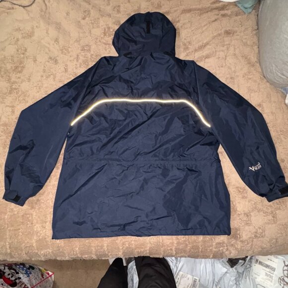 NWOT Viking Torrent Purity Ice Cream Logo Hipster Hooded Utility Jacket 2XL Navy - Picture 9 of 16